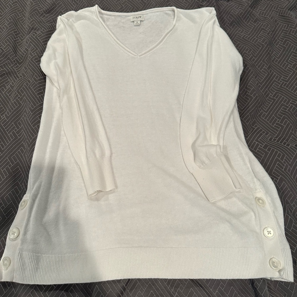 White Tunic Sweater